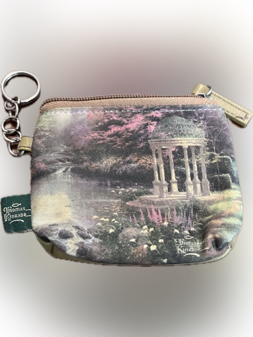 Thomas Kinkade Gregg Gifts Coin Purse Card Holder Keychain